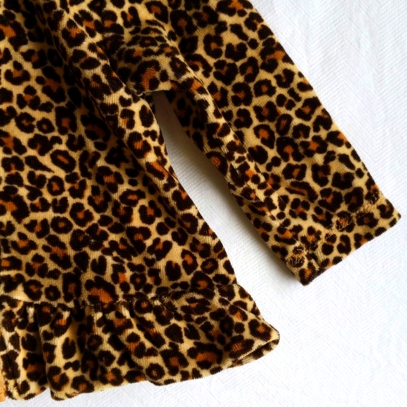 george leopard print velour tracksuit 6 months baby girl - Picture 6 of 7